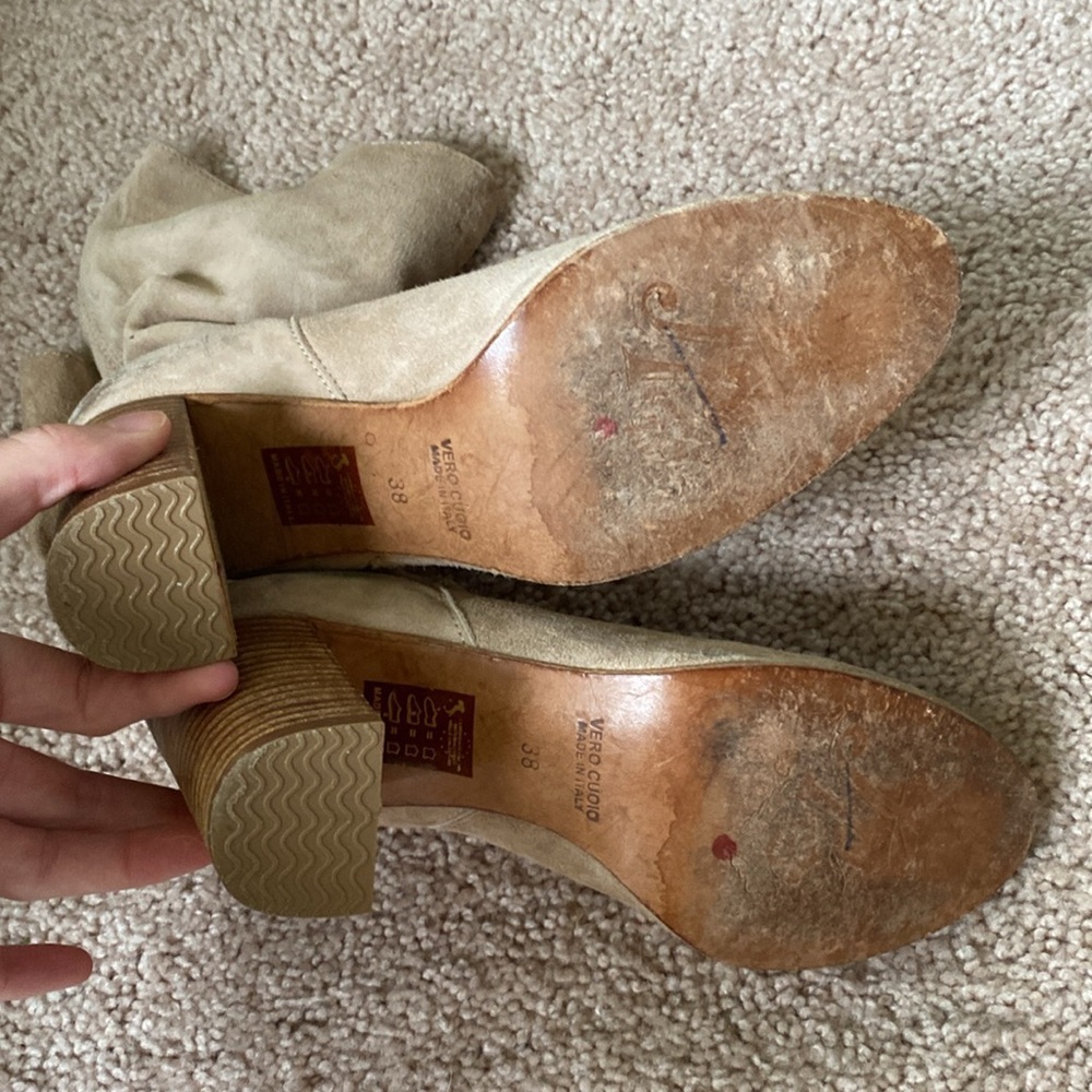 Free People Dakota Heeled Suede Midi Boot - Picture 11 of 11